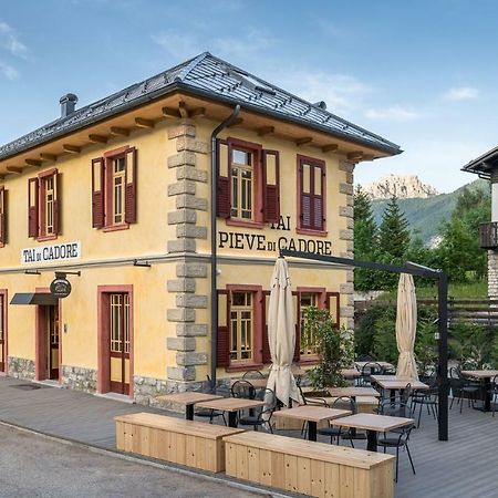 פייבה די קדורה Alla Stazion Locanda Nelle Dolomiti מראה חיצוני תמונה
