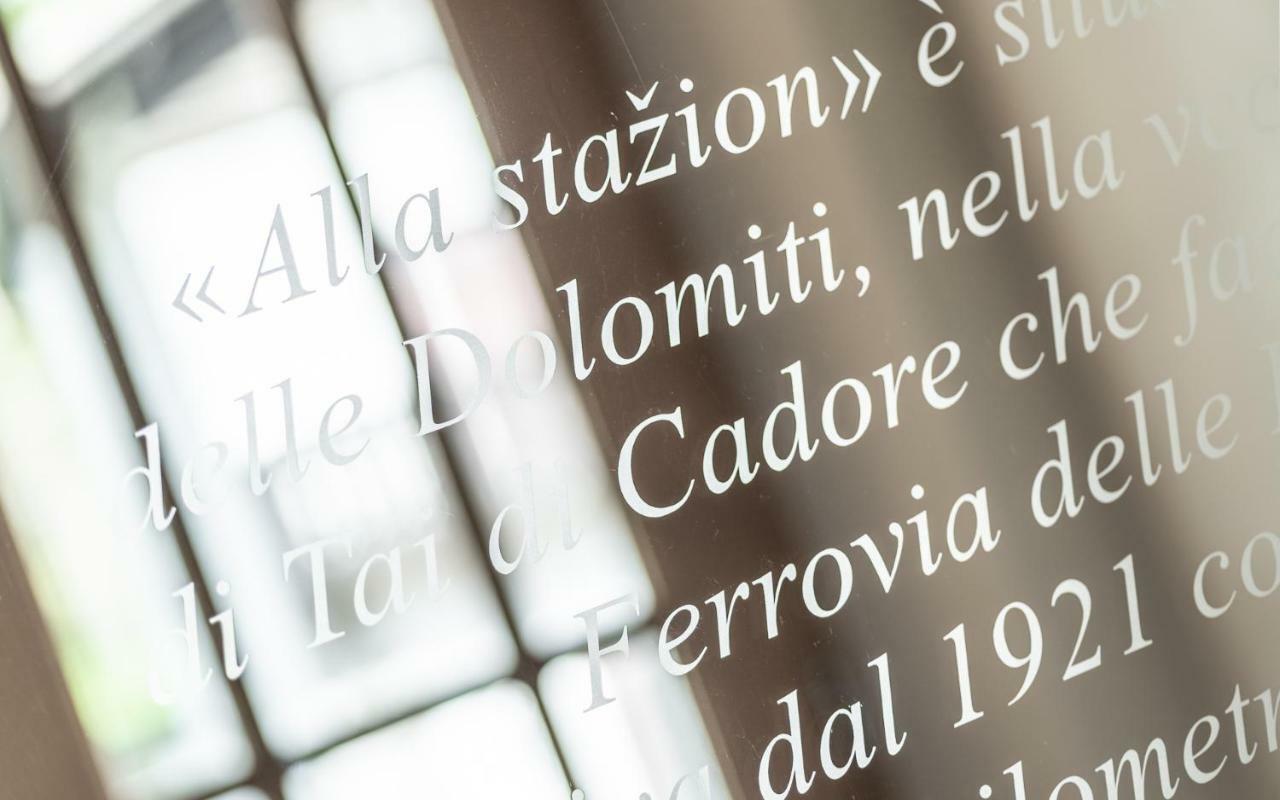פייבה די קדורה Alla Stazion Locanda Nelle Dolomiti מראה חיצוני תמונה