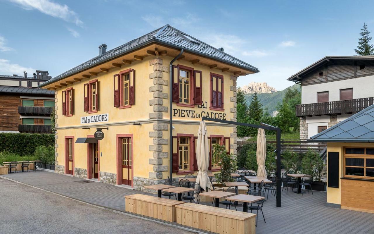 פייבה די קדורה Alla Stazion Locanda Nelle Dolomiti מראה חיצוני תמונה